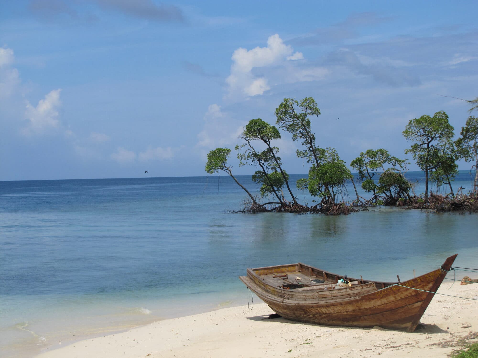Coastline of Havelock Island, Andaman