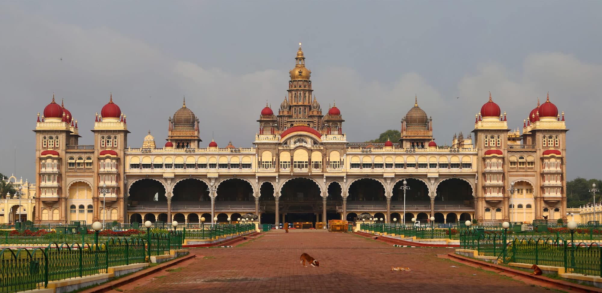 Mysore Palace at sunrise
