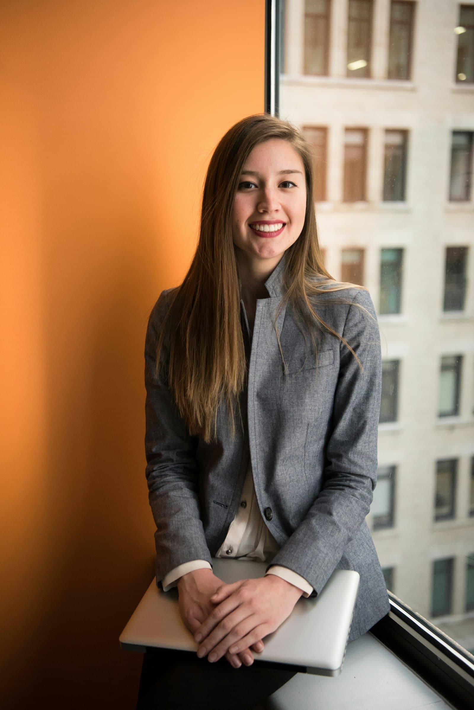 Travel consultant at a desk